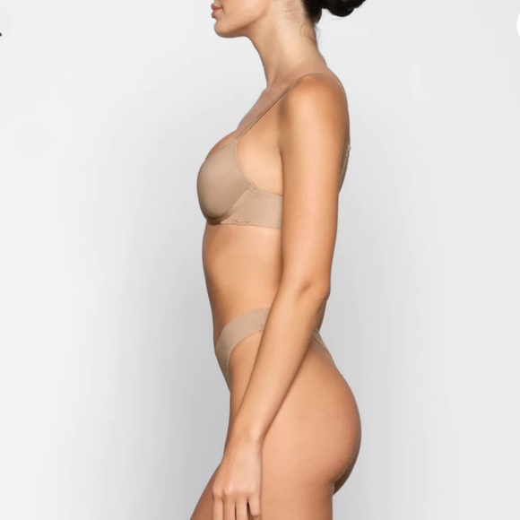 NWT SKIMS WEIGHTLESS DEMI BRA 38DD CLAY - Picture 4 of 12